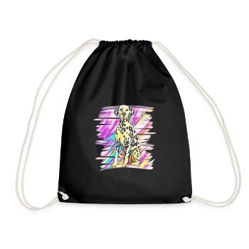 dalmatien - Sac de sport léger - noir - Devant