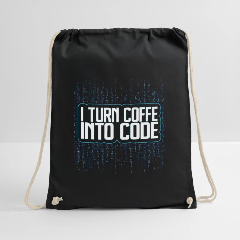 Cadeau de café de codage de programmeurs drôles Sac de sport léger