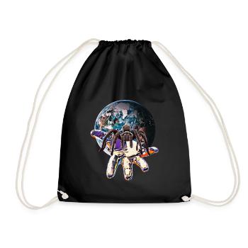 tarantulas - Drawstring Bag - black - Front