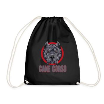 Cane Corso pour un propriétaire de Cane Corso Cane - Sac de sport léger - noir - Devant