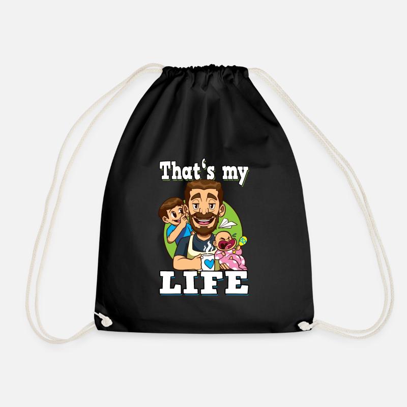 That's My Life - Turnbeutel - Schwarz