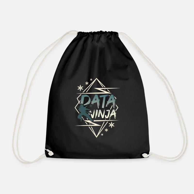 Data Scientist Data Enginieer - Turnbeutel - Schwarz