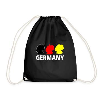 Germany Roadtrip Holiday Holiday T-Shirt - Drawstring Bag - black - Front