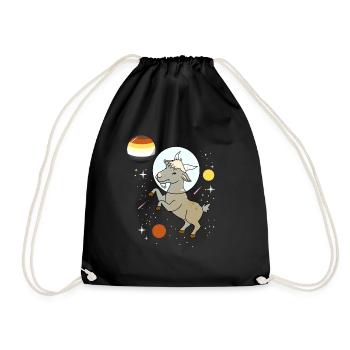 Chèvre Astronaute Gay Bear Pride - Sac de sport léger - noir - Devant