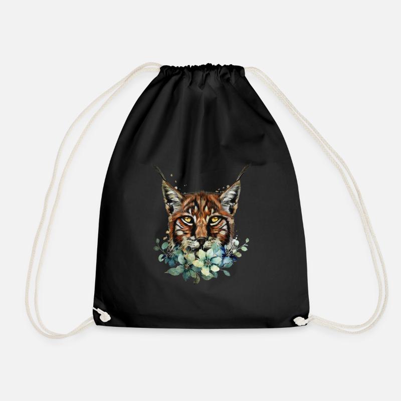 Luchs - Turnbeutel - Schwarz