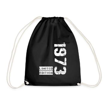 Anniversaire 50 Ans - Cadeau Humoristique 1973 - Sac de sport léger - noir - Devant