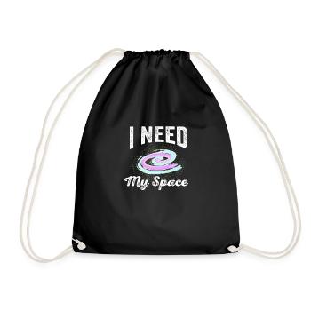Solar System I need my space galaxy - Drawstring Bag - black - Front