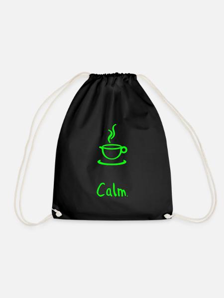 Café et détente - Sac de sport léger - noir