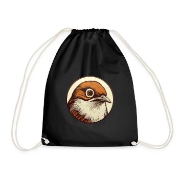 Troglodyte - Sac de sport léger - noir - Devant