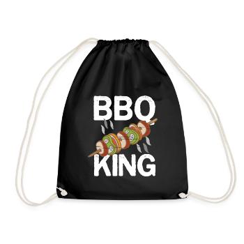 Barbeque BBQ King Grillen BBQ King - Turnbeutel - Schwarz - Vorne