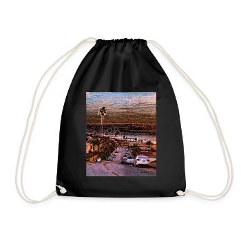 Manhattan Beach, États-Unis - Sac de sport léger - noir - Devant