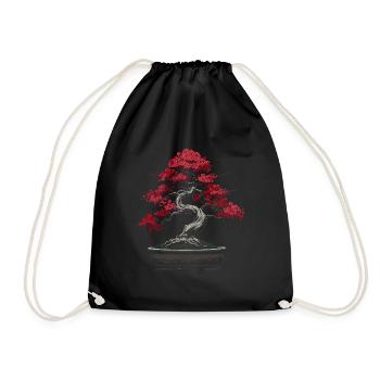 Bonsaï Culture japonaise Bouddhiste Esthétique b - Sac de sport léger - noir - Devant