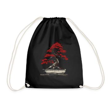 Bonsaï Culture japonaise Esthétique bouddhiste - Sac de sport léger - noir - Devant
