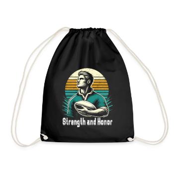 Maillot Rugby Saying - Sac de sport léger - noir - Devant
