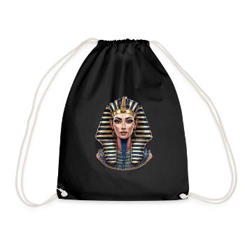 Könige Ägypten König Ägyptisch Pharao - Turnbeutel - Schwarz - Vorne