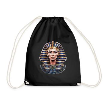 Könige Ägypten König Ägyptisch Pharao - Turnbeutel - Schwarz - Vorne