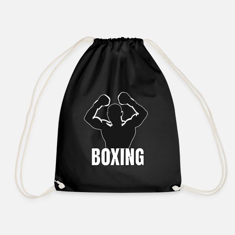 Boxing für einen Boxer für einen Boxer und Box - Turnbeutel - Schwarz