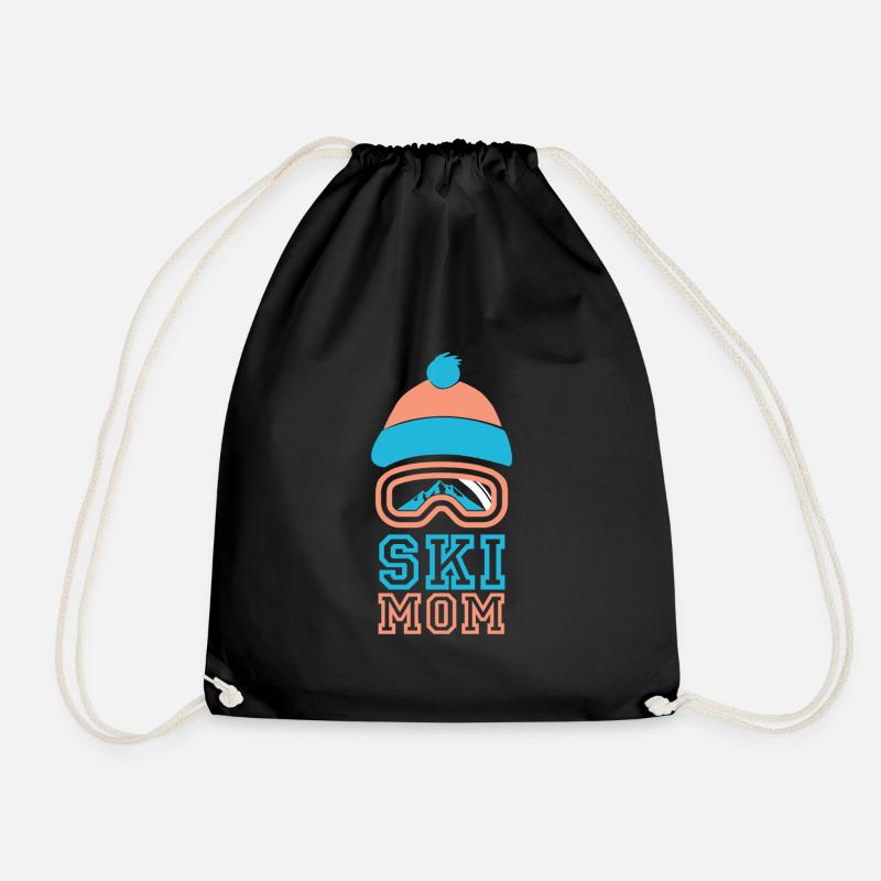 Ski Ski Ski Ski Ski Ski - Sac de sport léger - noir