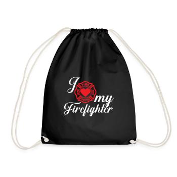 Mariage d'un ami pompier pompier professionnel - Sac de sport léger - noir - Devant