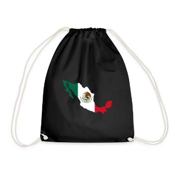 Mexico - Mexico - México - Drawstring Bag - black - Front