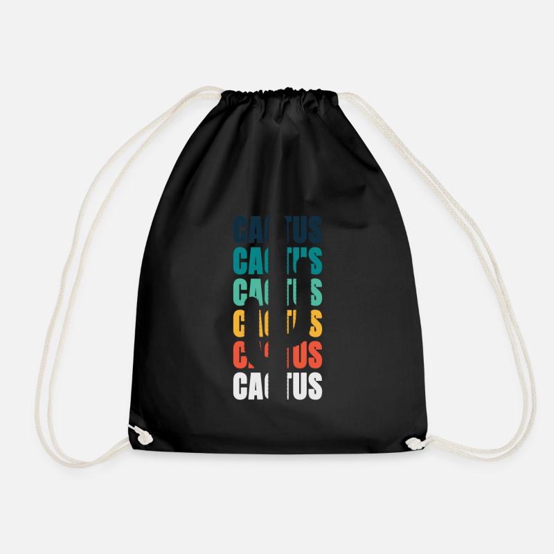 Cactus Cactus Cactus - Sac de sport léger - noir