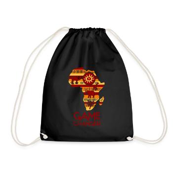 Africa Game Changer - Drawstring Bag - black - Front