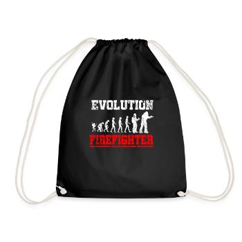 Evolution du service incendie - Sac de sport léger - noir - Devant