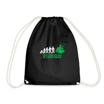 Drummer - Sac de sport léger - noir - Devant