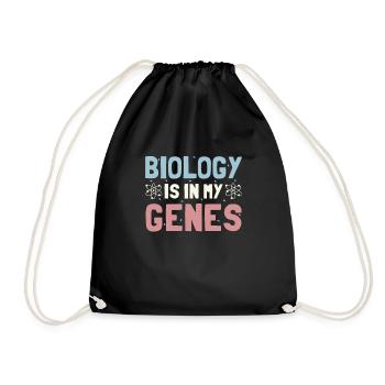 Biologie - Sac de sport léger - noir - Devant