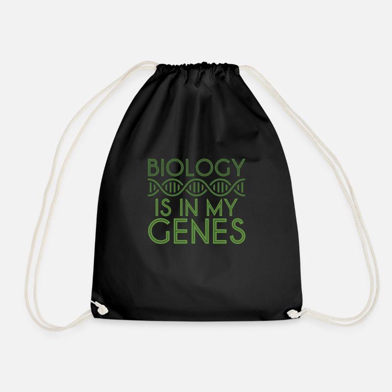 Biologie Génétique molécules d’ADN gènes - Sac de sport léger - noir