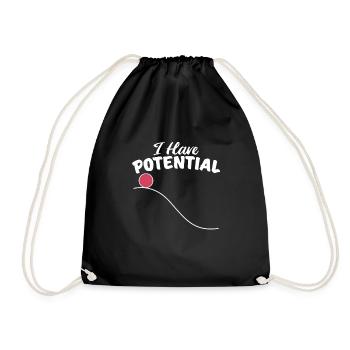 Physique - Sac de sport léger - noir - Devant