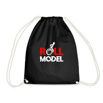 Sports en fauteuil roulant - Sac de sport léger - noir - Devant