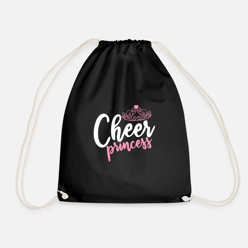 Cheerleader Prinzessin - Turnbeutel - Schwarz