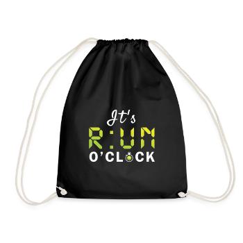 Funny Runner Jogger Running Athletics Run - Sac de sport léger - noir - Devant