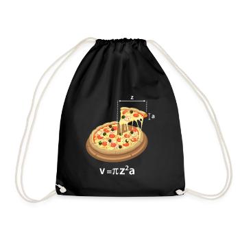 Pi Day Pizza Meme Math Professeur De Math Geek - Sac de sport léger - noir - Devant