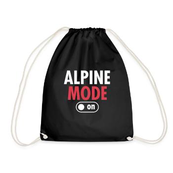 Ski Alpin - Sac de sport léger - noir - Devant