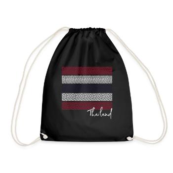 Thaïlande - Sac de sport léger - noir - Devant