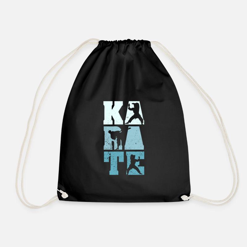 Karaté - Sac de sport léger - noir