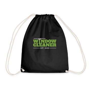 Nettoyant pour vitres depuis 2000 anniversaire cadeau - Sac de sport léger - noir - Devant