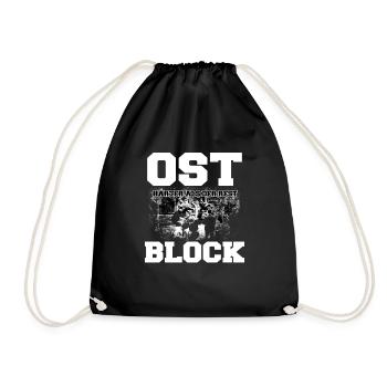 Ostblock härter als der Rest - Turnbeutel - Schwarz - Vorne