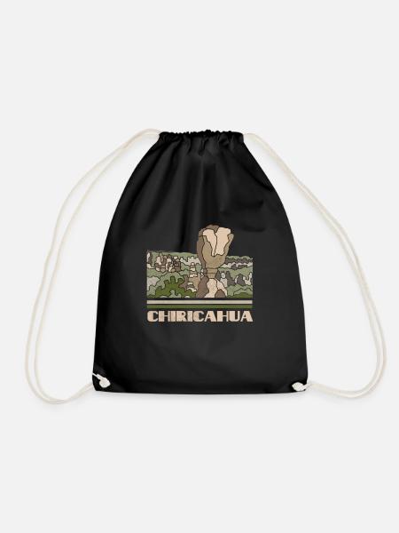 Chiricahua Shirt National Monument Nature Souvenir - Sac de sport léger - noir