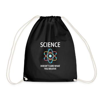 Dictons de science cadeau drôle - Sac de sport léger - noir - Devant