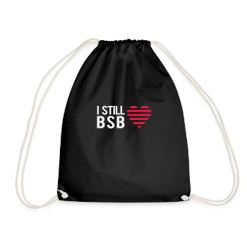 Für wahre Fans: Ich liebe immer noch Backstreet - Turnbeutel - Schwarz - Vorne