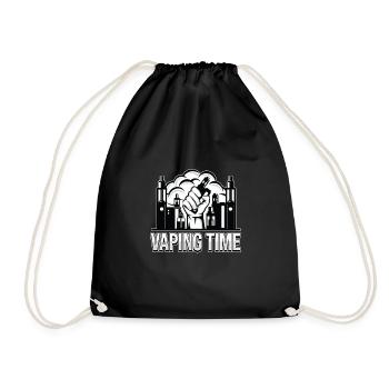 Vape | Cadeau de cigarette électronique Vapor Vaping Vape - Sac de sport léger - noir - Devant