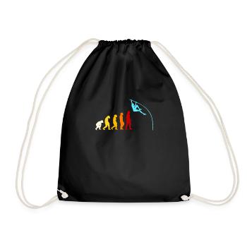 Stabhochsprung Evolution - Turnbeutel - Schwarz - Vorne