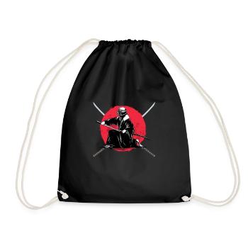 Cadeau de Kendo - Sac de sport léger - noir - Devant