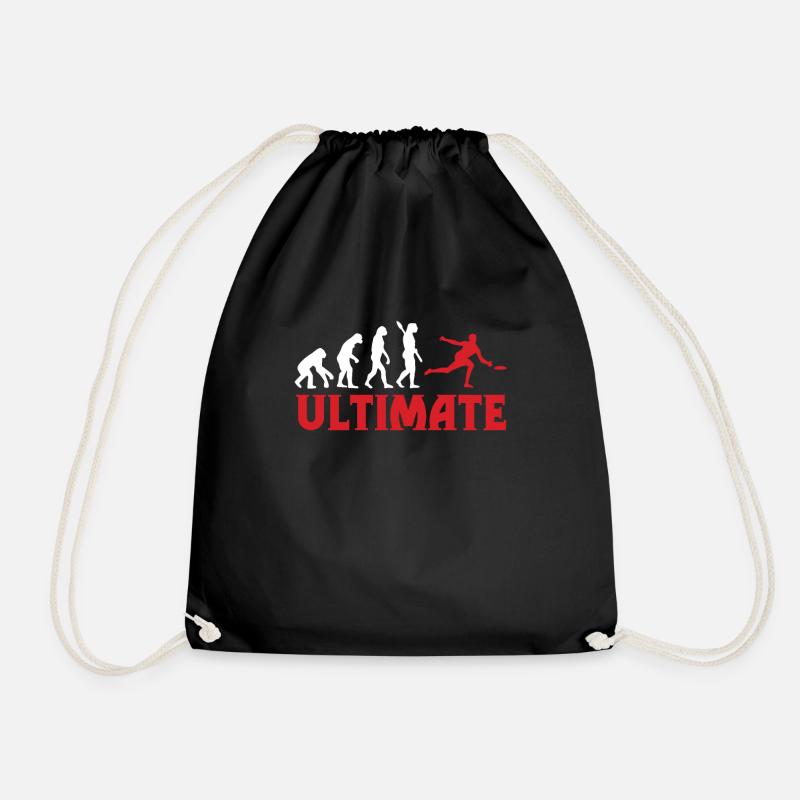 Ultimate Frisbee - Turnbeutel - Schwarz