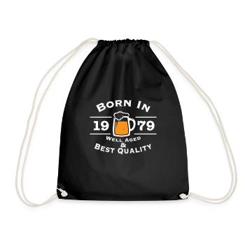 Born in 1979 Millésime - Sac de sport léger - noir - Devant