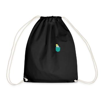 Perruque - Sac de sport léger - noir - Devant