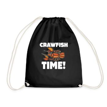 crayfish - Drawstring Bag - black - Front